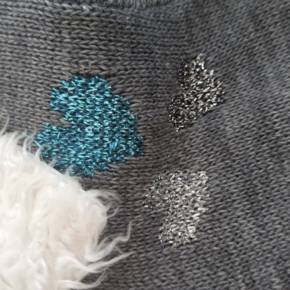 Christmas Vintage Teddy Bear Sweater Size Kids 5/6 - Picture 7 of 12